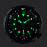 Heimdallr Black PVD Tuna Can Watch