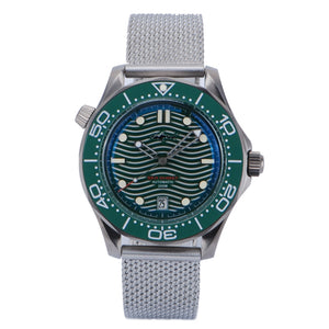 V2 Heimdallr Titanium Wave Dial NTTD Dive Watch
