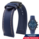 Waterproof Nylon Rubber Watch Bands