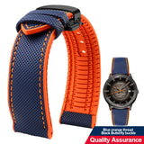 Waterproof Nylon Rubber Watch Bands