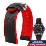 Waterproof Nylon Rubber Watch Bands