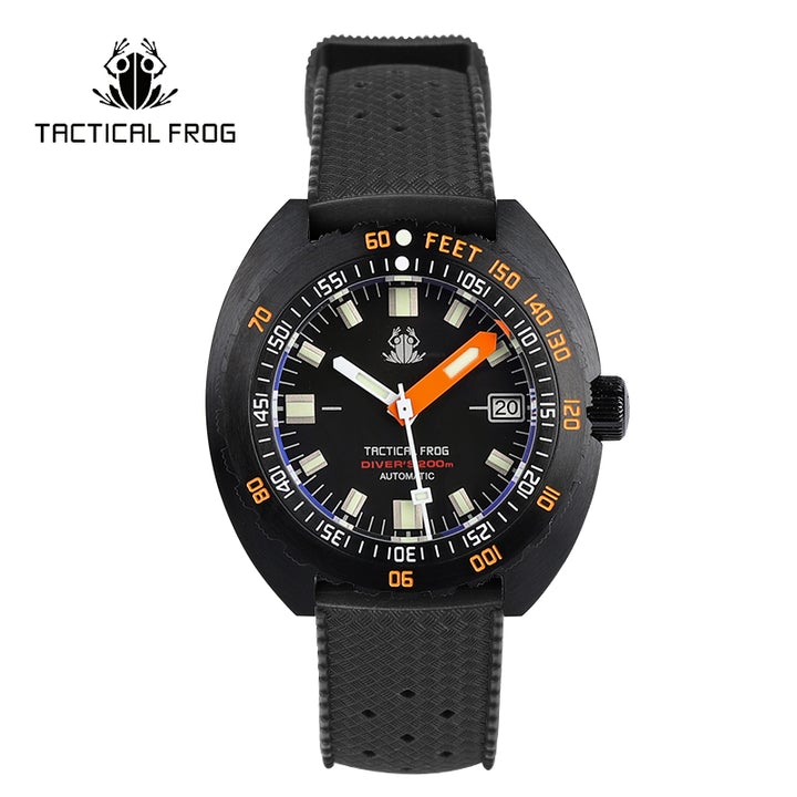 Tactical Frog Sub 300T PVD Dive Watch Adjustable Band