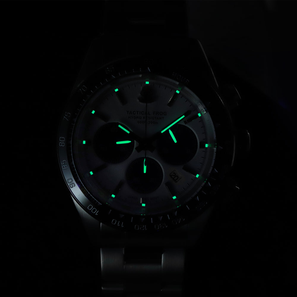★24-Hour Crazy Sale★Tactical Frog VS75 Solar Chronograph Watch