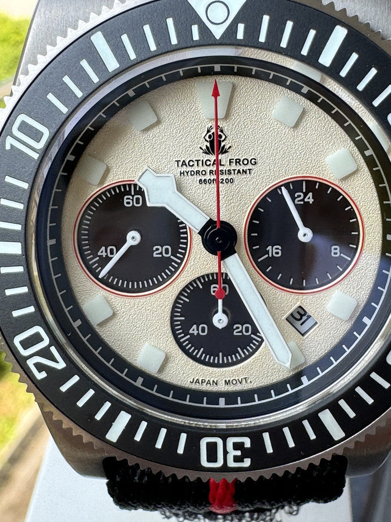 Tactical Frog Titanium FX-Diving Chronograph Watch