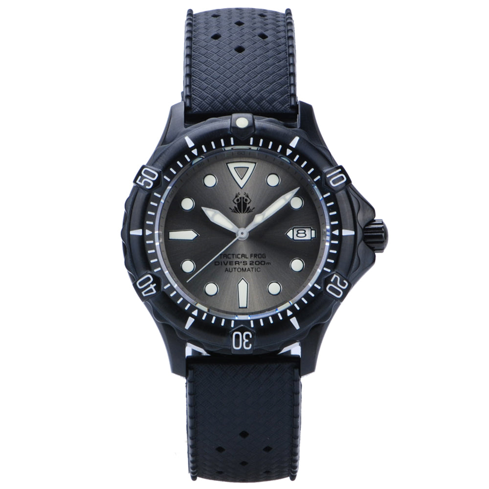 Tacitcal Frog Retro Leopard Vintage diving watch
